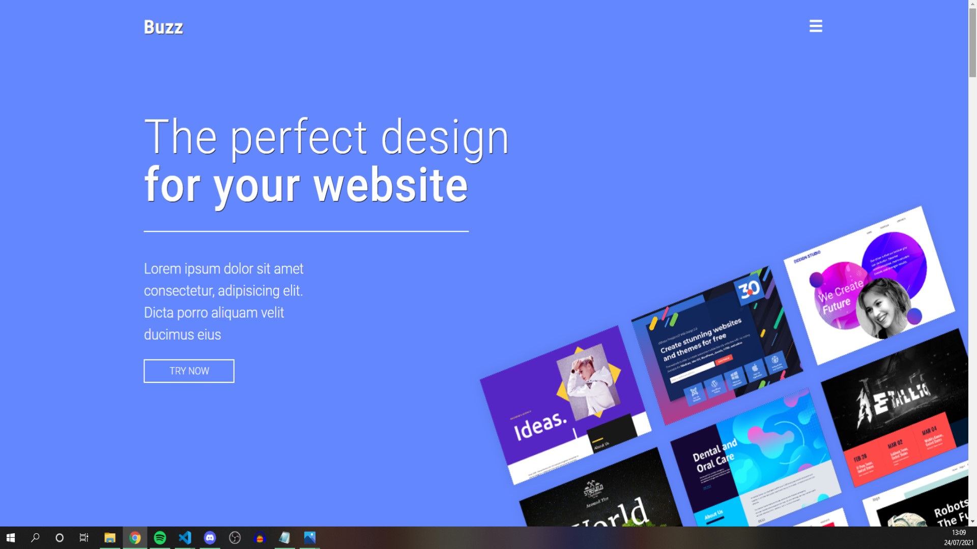 buzz webpage